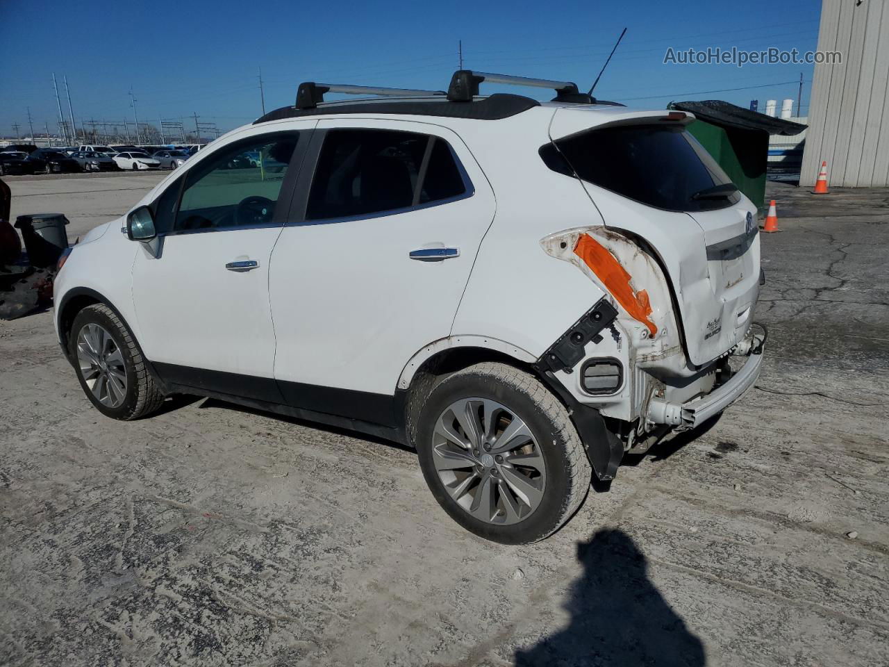 2018 Buick Encore Preferred White vin: KL4CJASB1JB683308