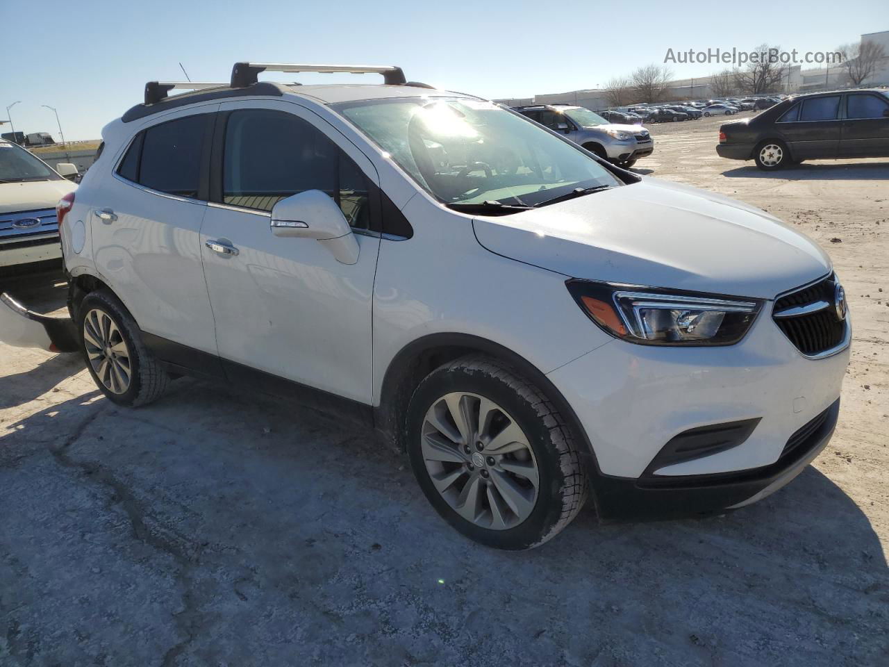 2018 Buick Encore Preferred White vin: KL4CJASB1JB683308