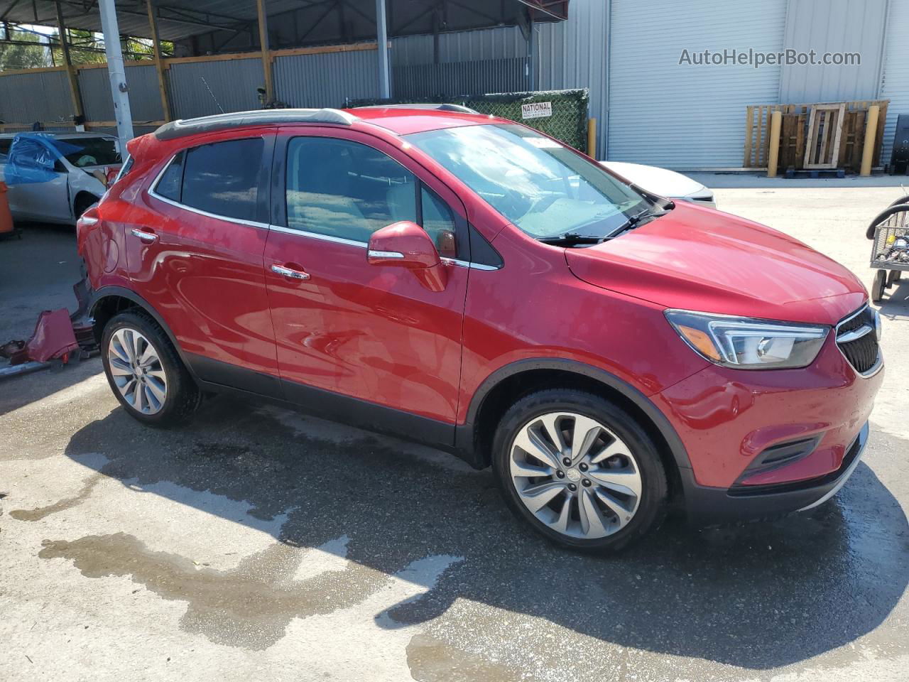 2018 Buick Encore Preferred Red vin: KL4CJASB1JB692641