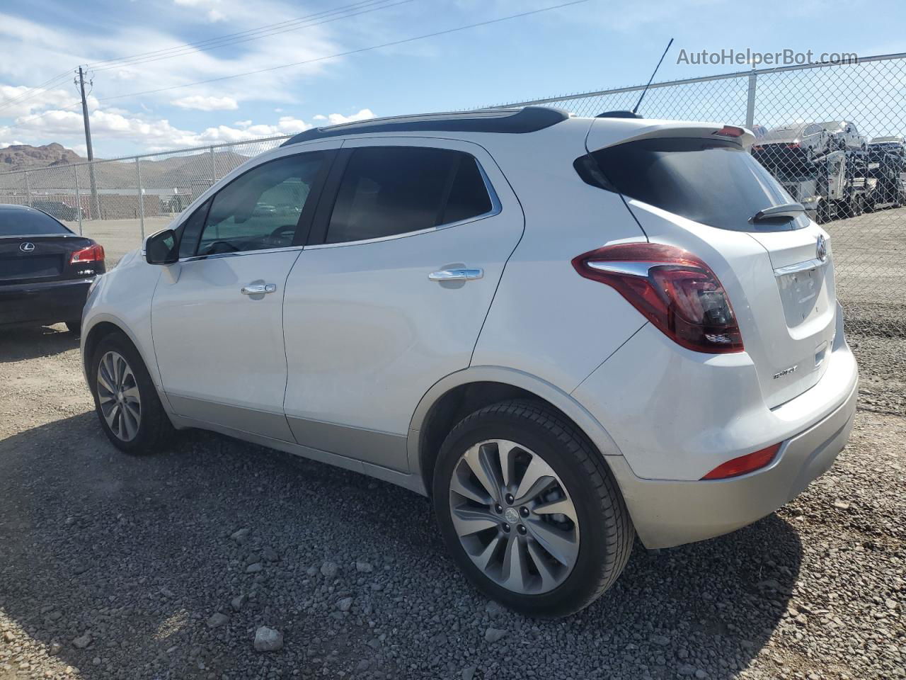 2018 Buick Encore Preferred White vin: KL4CJASB1JB711351