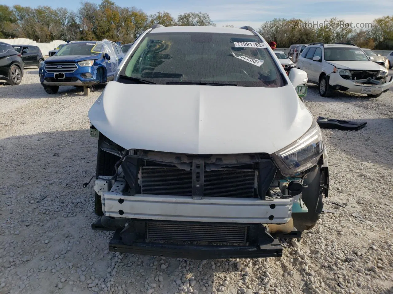 2019 Buick Encore Preferred White vin: KL4CJASB1KB706653