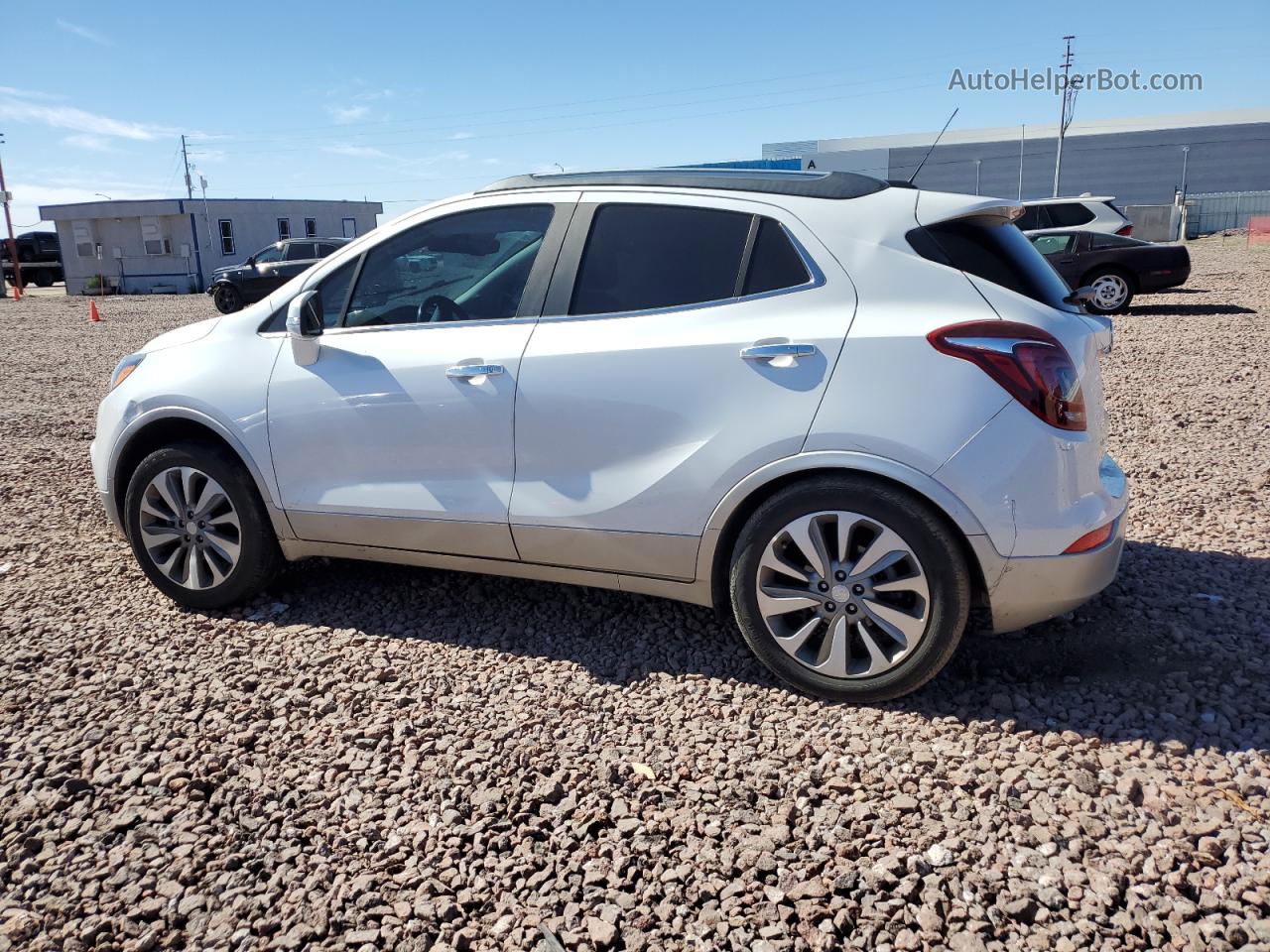 2019 Buick Encore Preferred White vin: KL4CJASB1KB708385