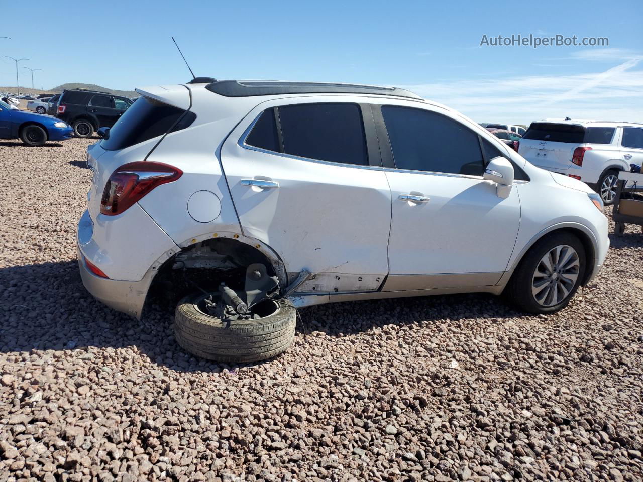 2019 Buick Encore Preferred White vin: KL4CJASB1KB708385