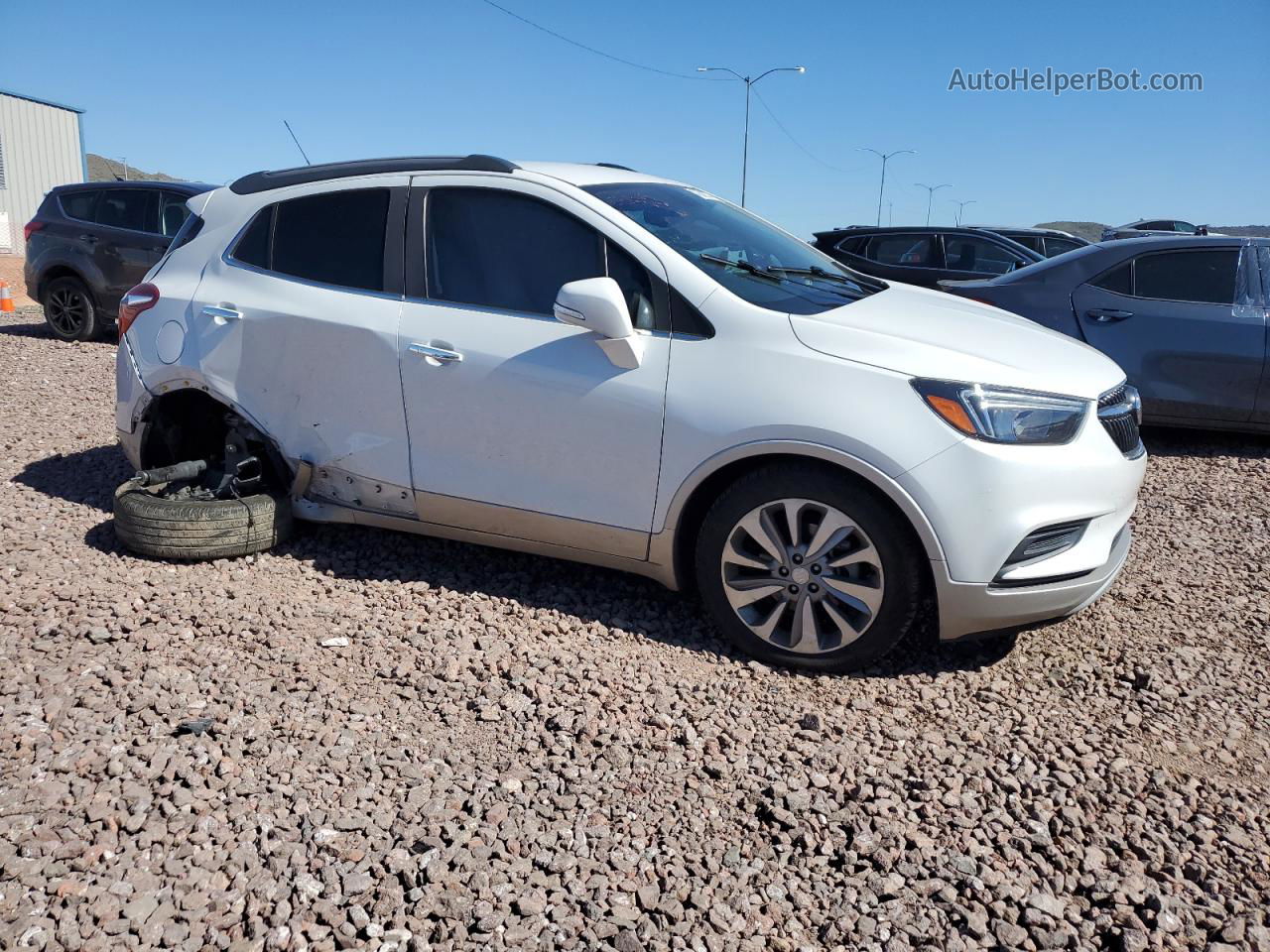 2019 Buick Encore Preferred Белый vin: KL4CJASB1KB708385