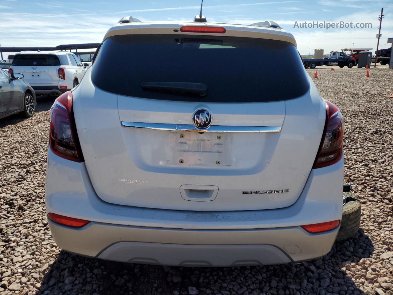 2019 Buick Encore Preferred White vin: KL4CJASB1KB708385