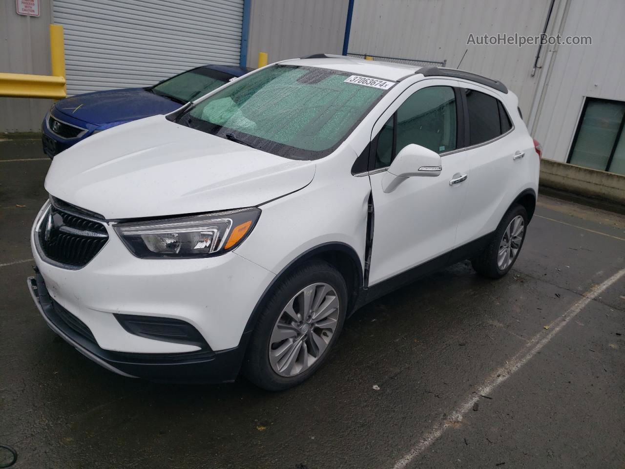 2019 Buick Encore Preferred White vin: KL4CJASB1KB708712