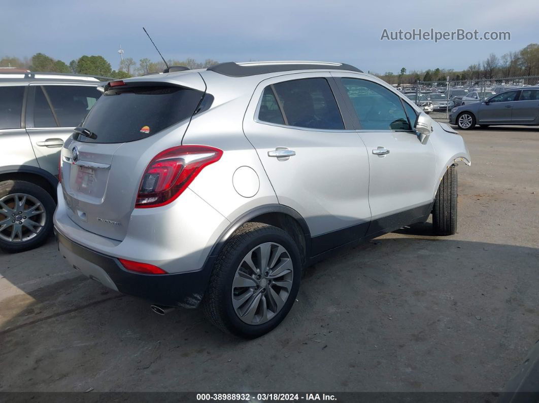 2019 Buick Encore Fwd Preferred Серебряный vin: KL4CJASB1KB708855