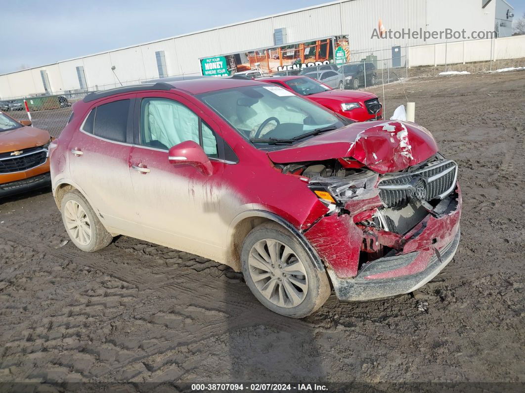 2019 Buick Encore Fwd Preferred Бордовый vin: KL4CJASB1KB722769