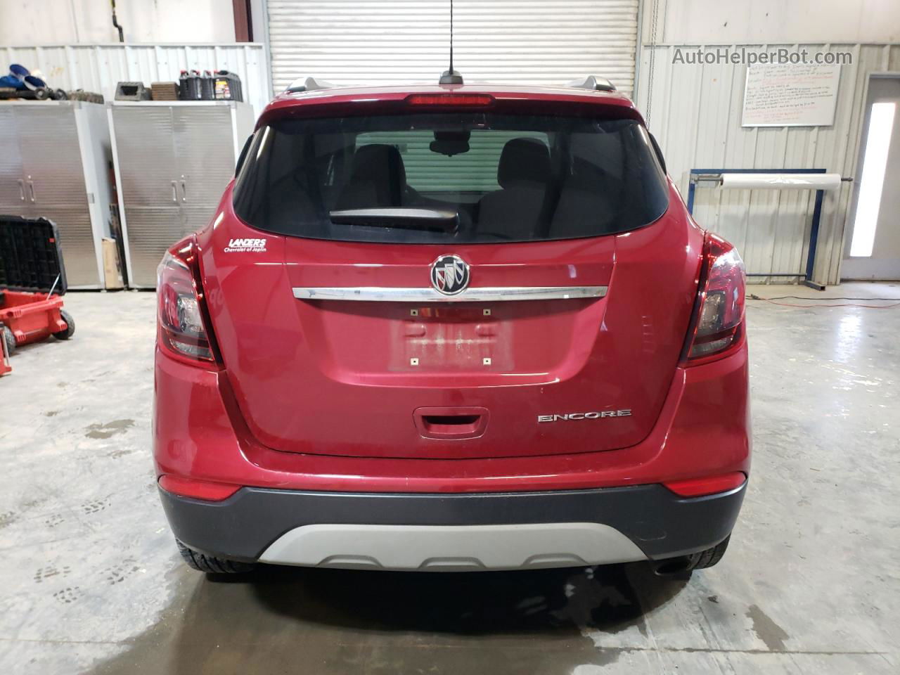 2019 Buick Encore Preferred Красный vin: KL4CJASB1KB760244