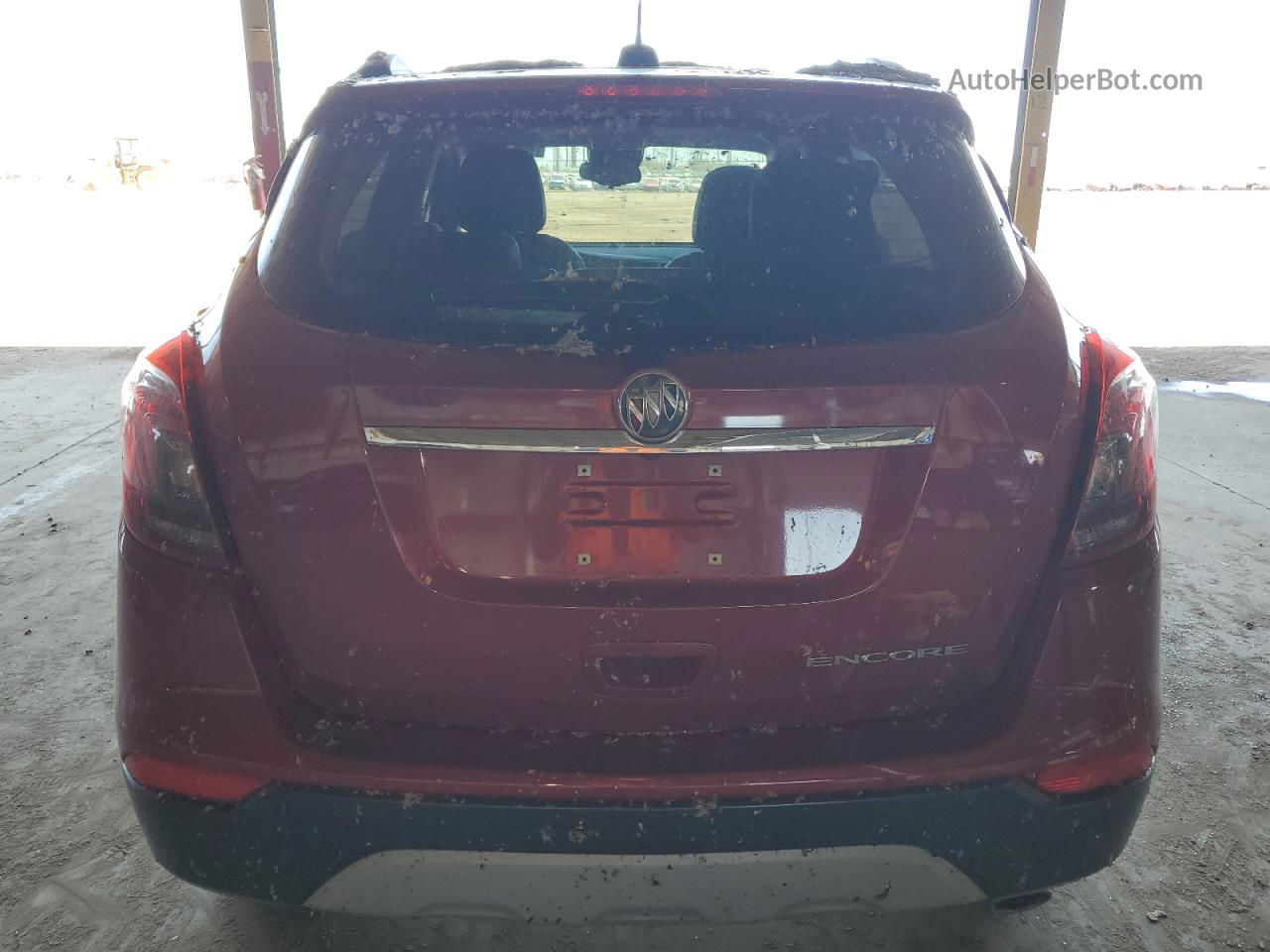 2019 Buick Encore Preferred Red vin: KL4CJASB1KB805148