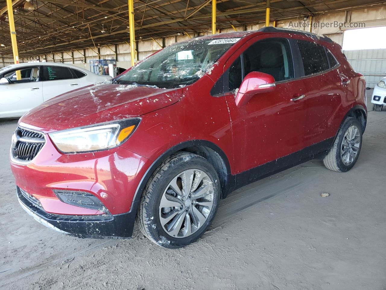 2019 Buick Encore Preferred Red vin: KL4CJASB1KB805148