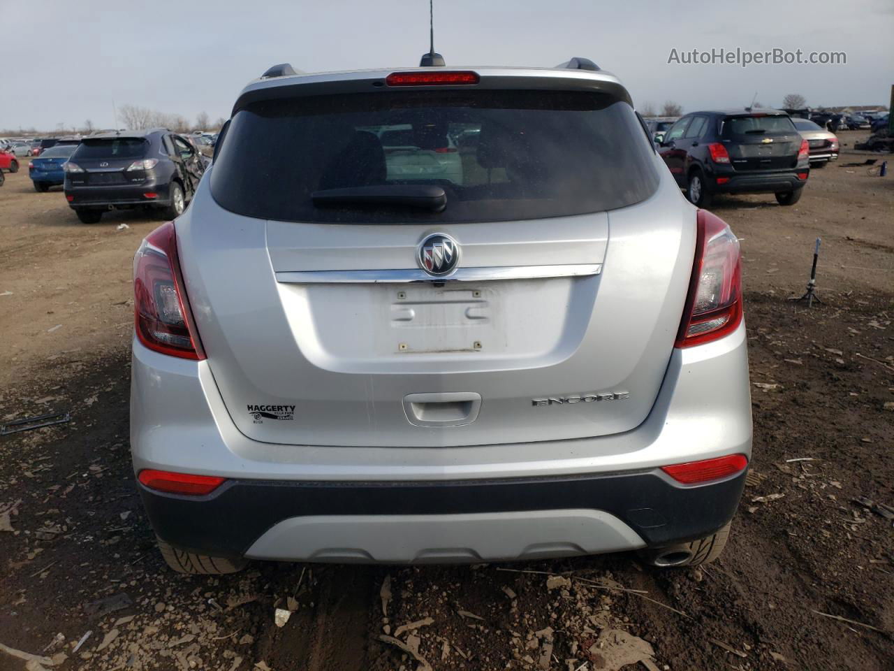 2019 Buick Encore Preferred Серебряный vin: KL4CJASB1KB827344