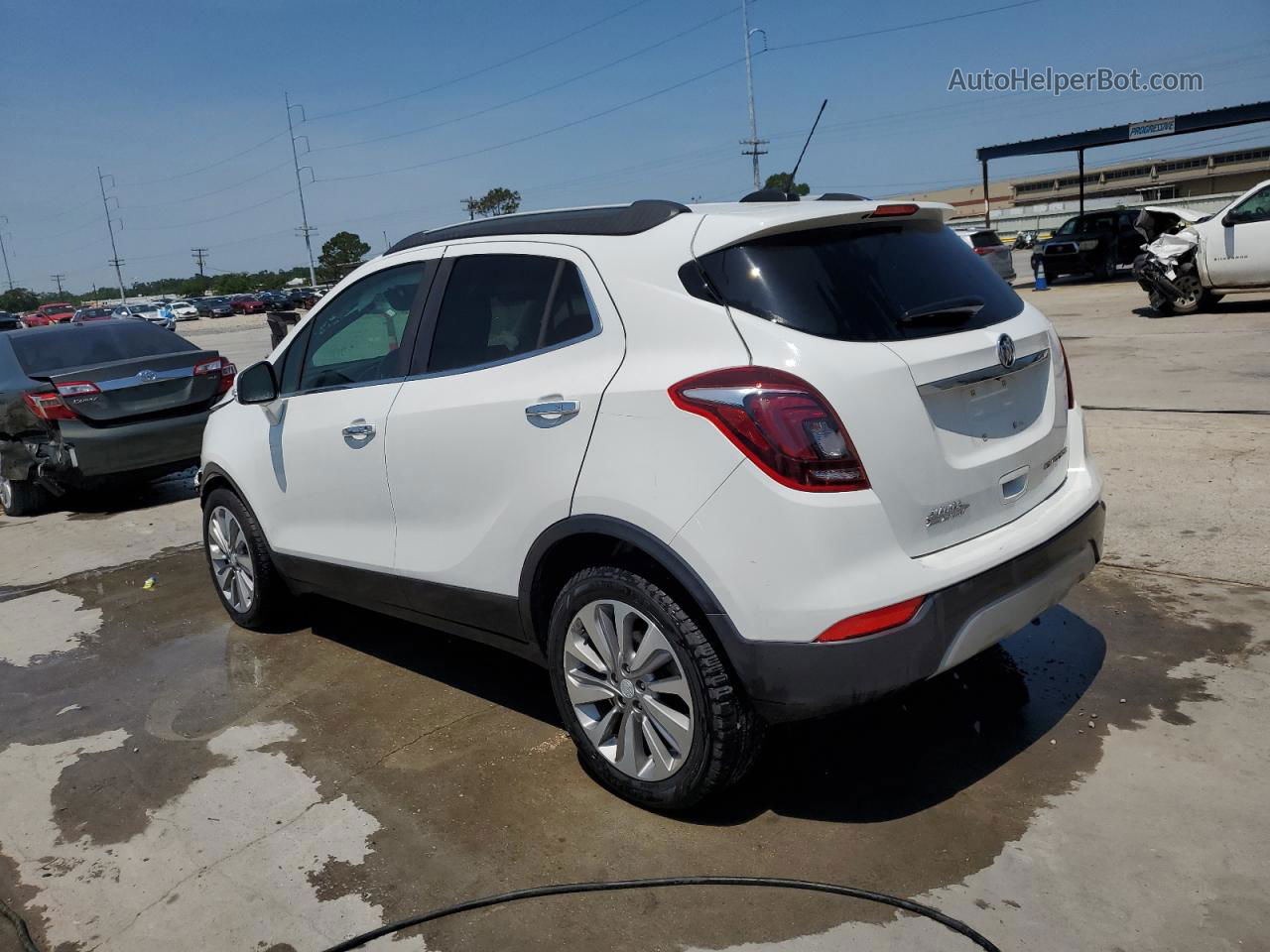 2019 Buick Encore Preferred White vin: KL4CJASB1KB830163