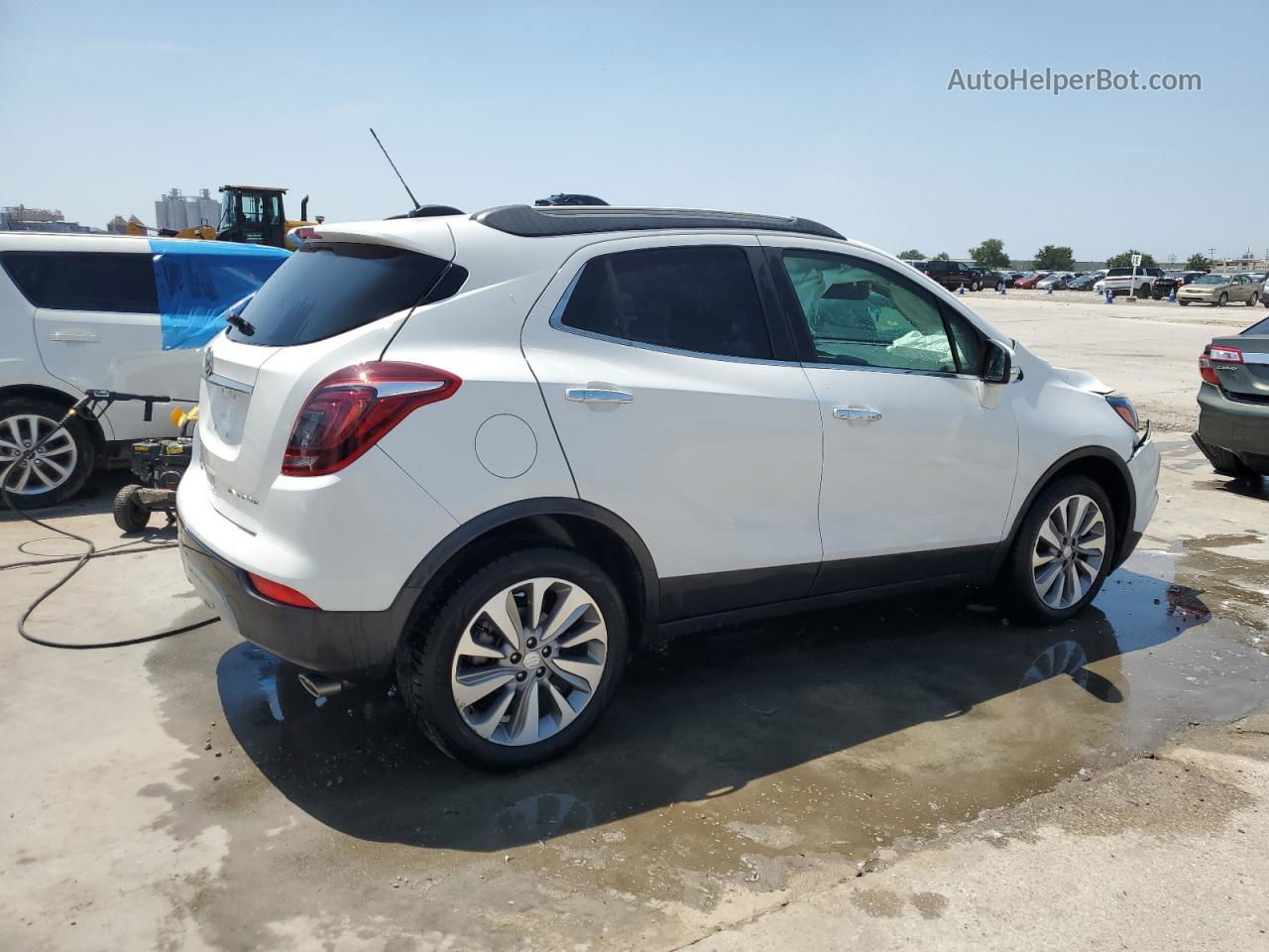 2019 Buick Encore Preferred White vin: KL4CJASB1KB830163