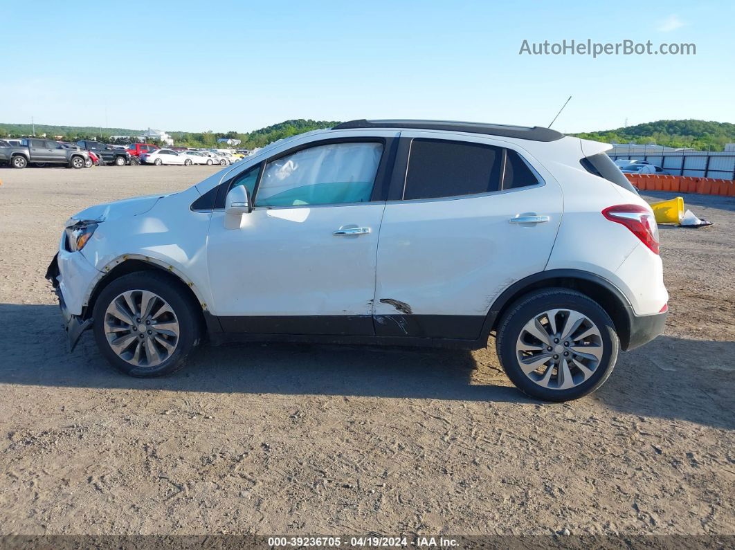 2019 Buick Encore Fwd Preferred White vin: KL4CJASB1KB834908