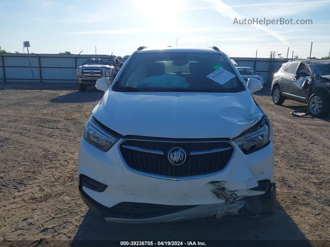 2019 Buick Encore Fwd Preferred White vin: KL4CJASB1KB834908