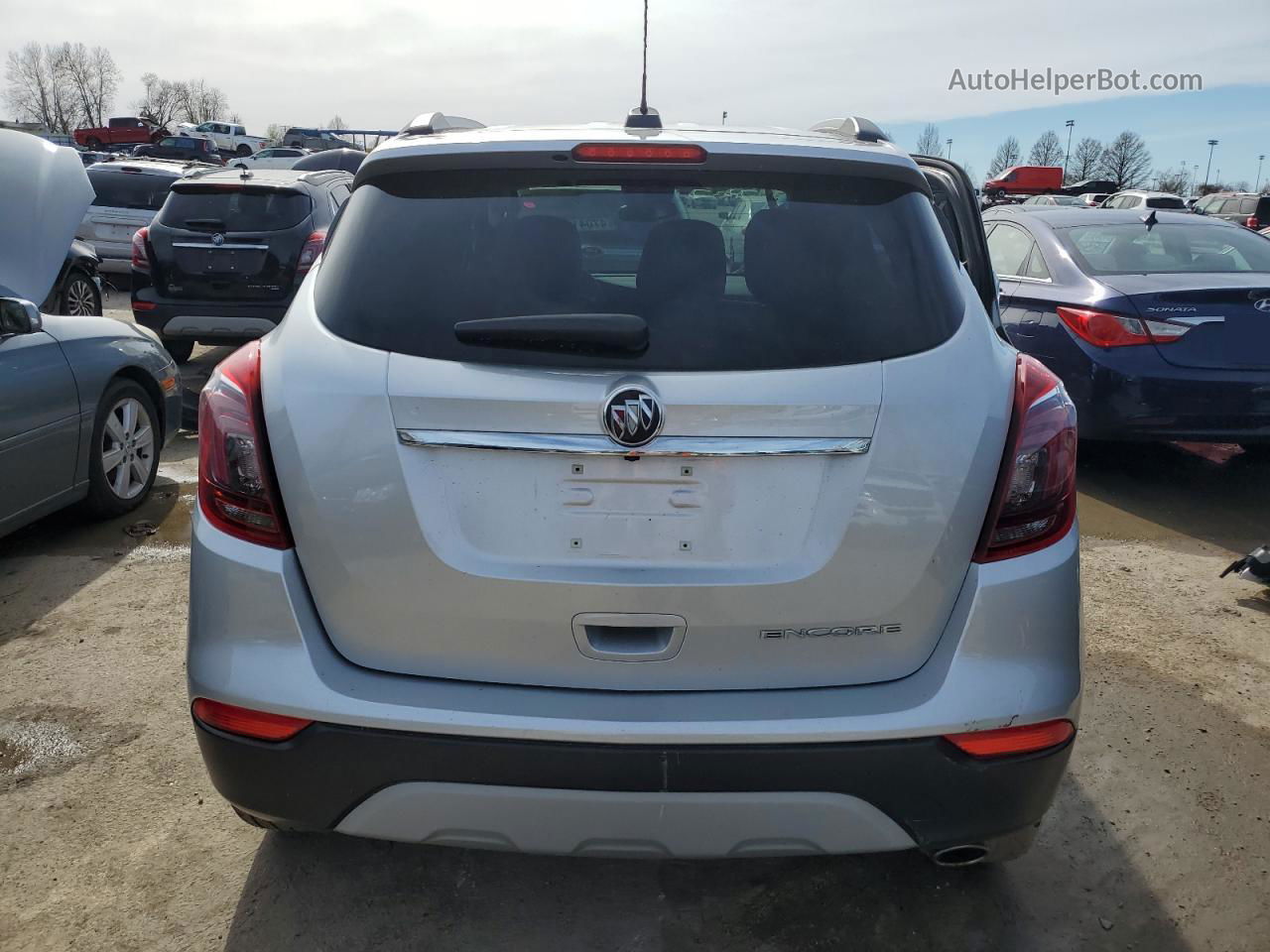 2019 Buick Encore Preferred Silver vin: KL4CJASB1KB922082