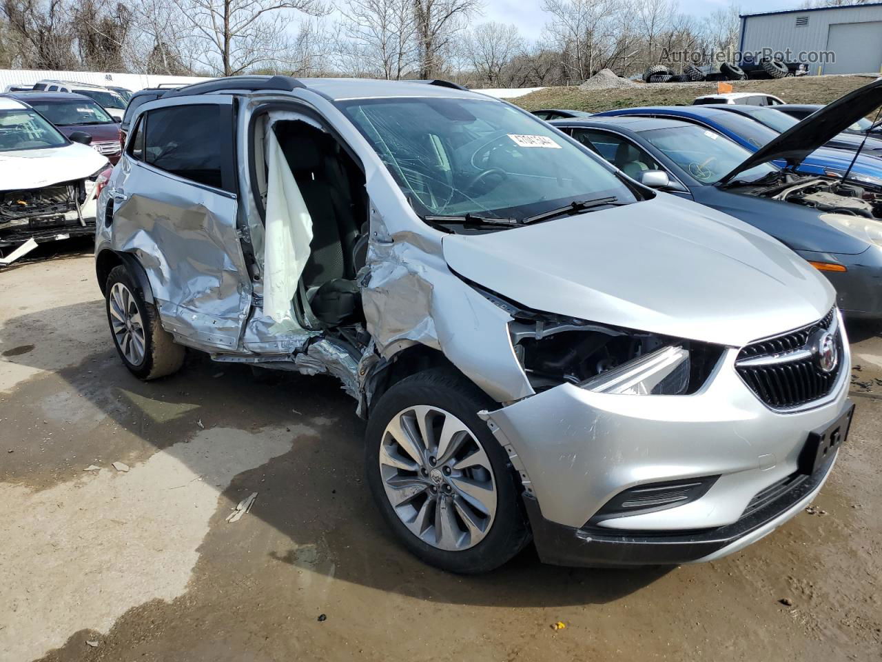 2019 Buick Encore Preferred Silver vin: KL4CJASB1KB922082