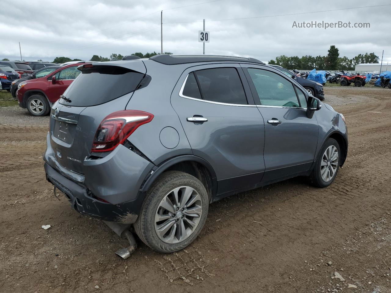 2019 Buick Encore Preferred Gray vin: KL4CJASB1KB931994