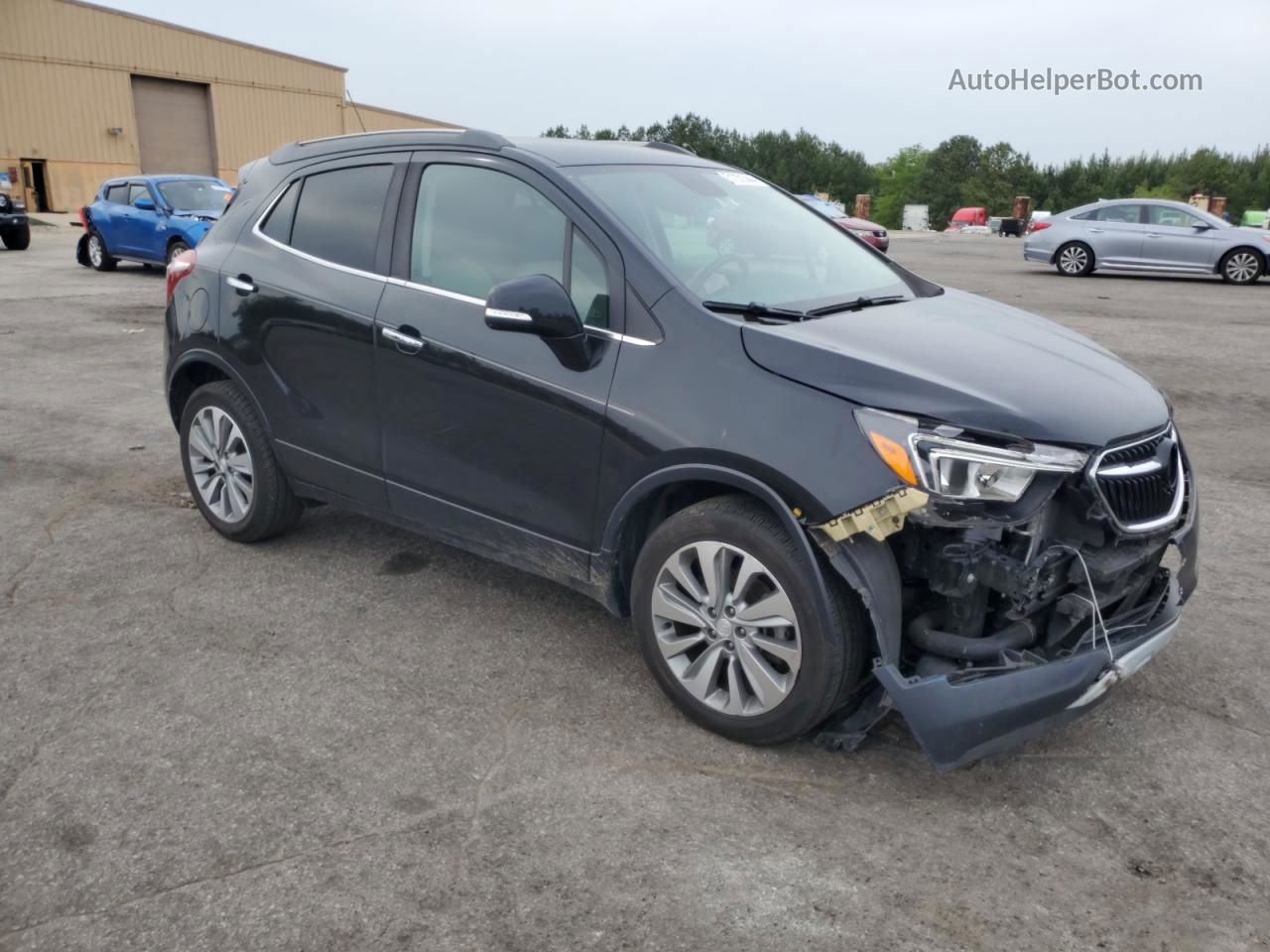 2018 Buick Encore Preferred Черный vin: KL4CJASB2JB565266