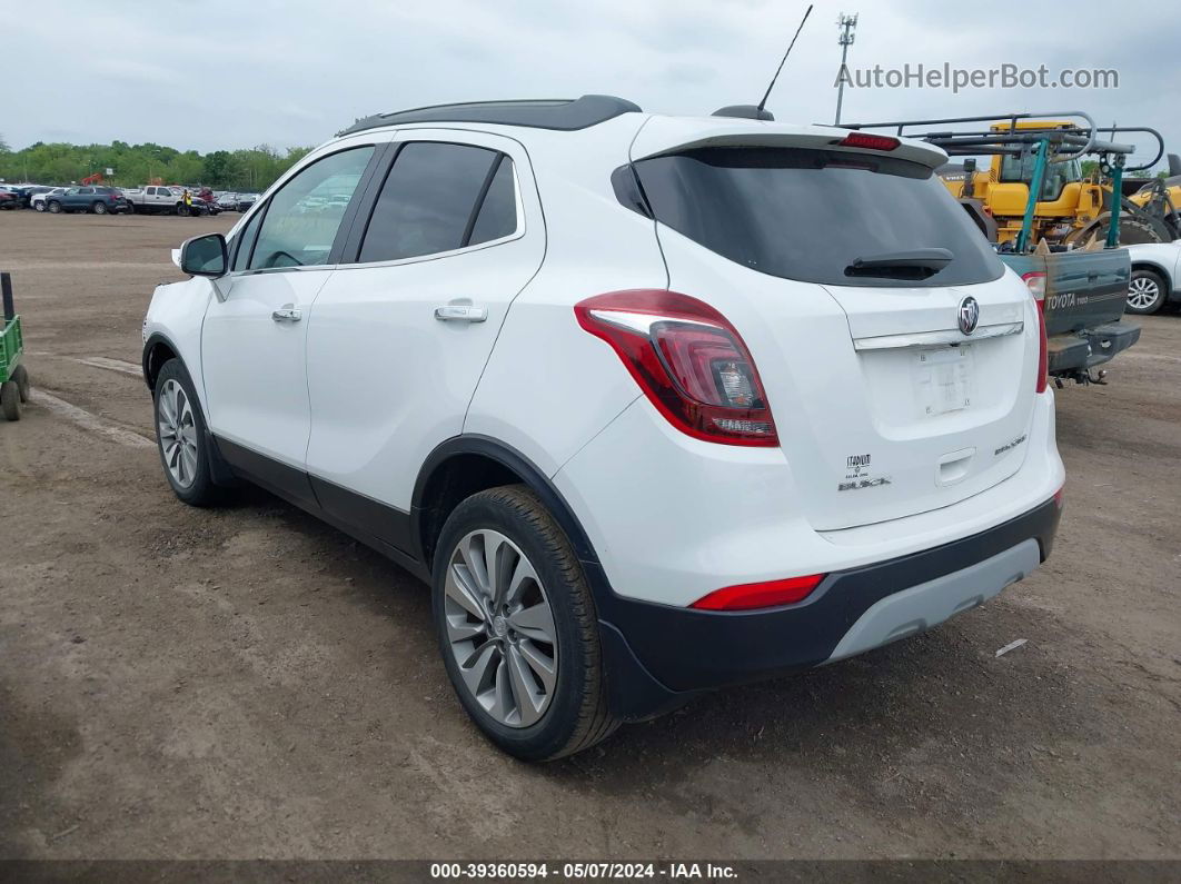 2018 Buick Encore Preferred White vin: KL4CJASB2JB656778