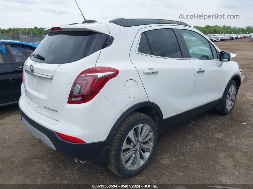 2018 Buick Encore Preferred White vin: KL4CJASB2JB656778