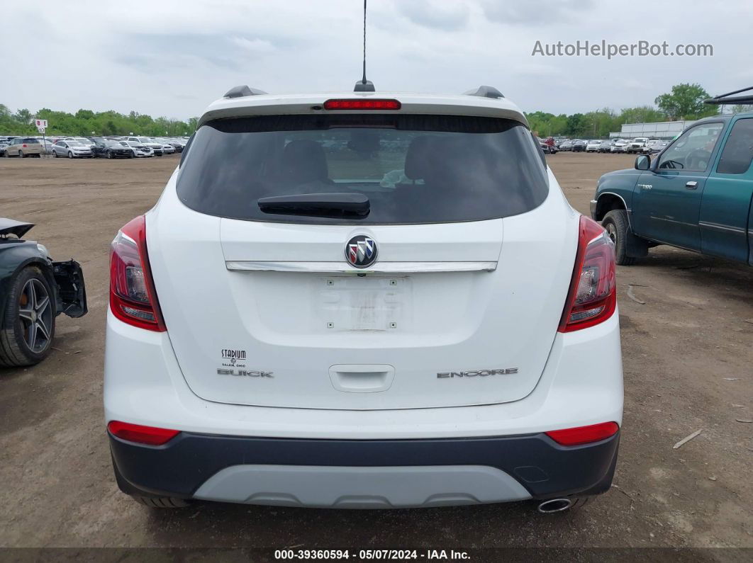 2018 Buick Encore Preferred White vin: KL4CJASB2JB656778