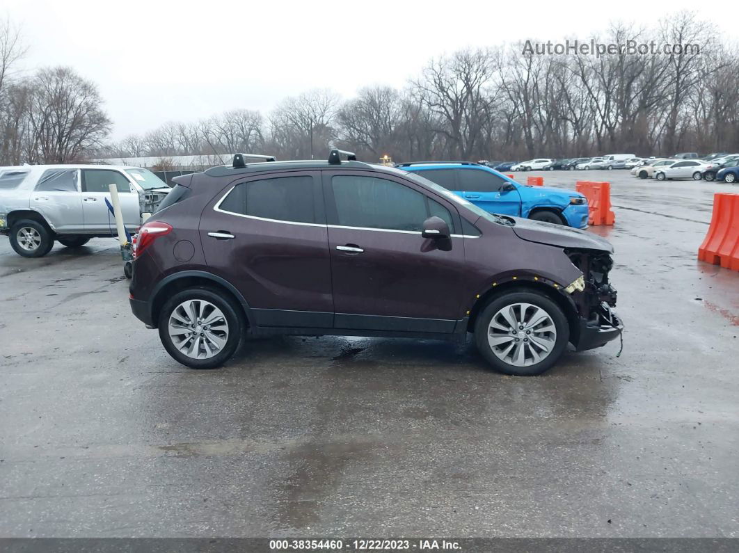 2018 Buick Encore Preferred Burgundy vin: KL4CJASB2JB691739