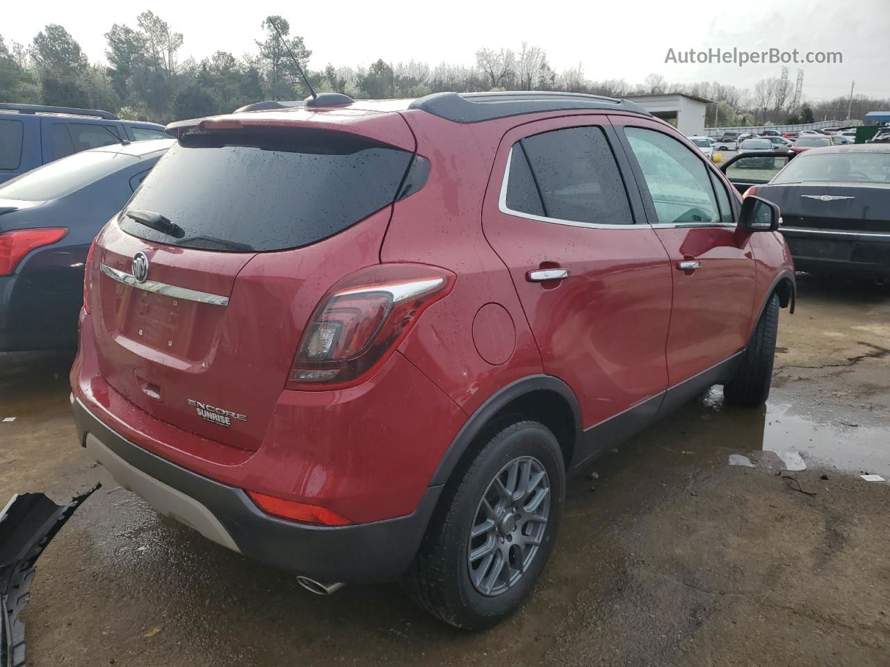 2019 Buick Encore Preferred Красный vin: KL4CJASB2KB703910