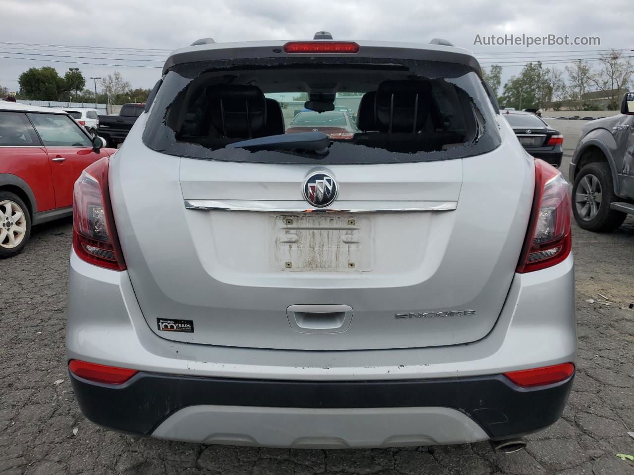 2019 Buick Encore Preferred Silver vin: KL4CJASB2KB707584