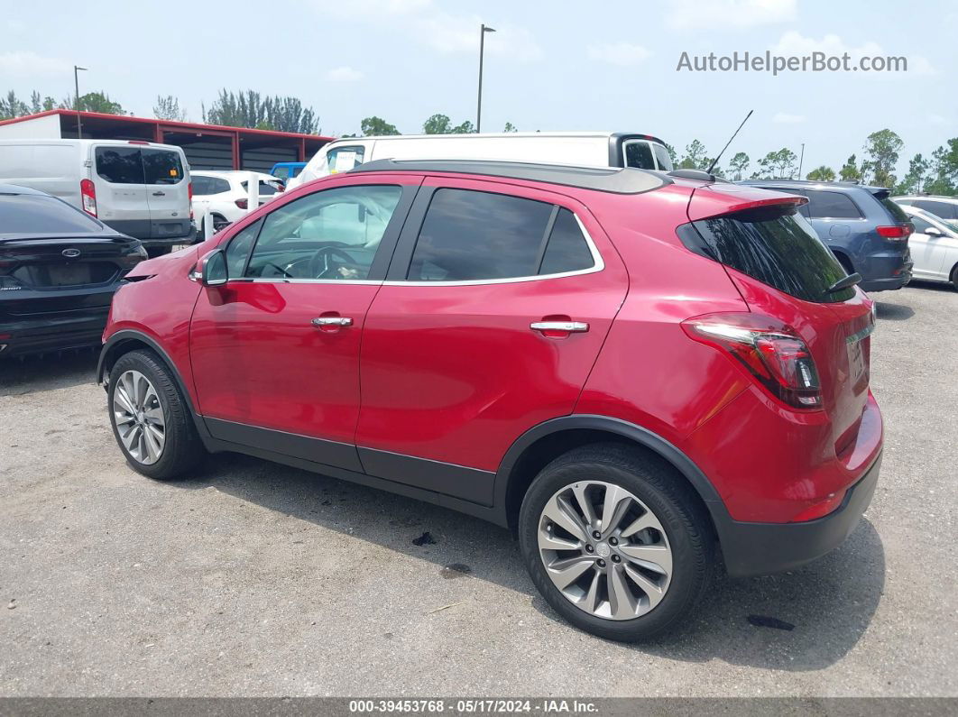 2019 Buick Encore Fwd Preferred Red vin: KL4CJASB2KB709836