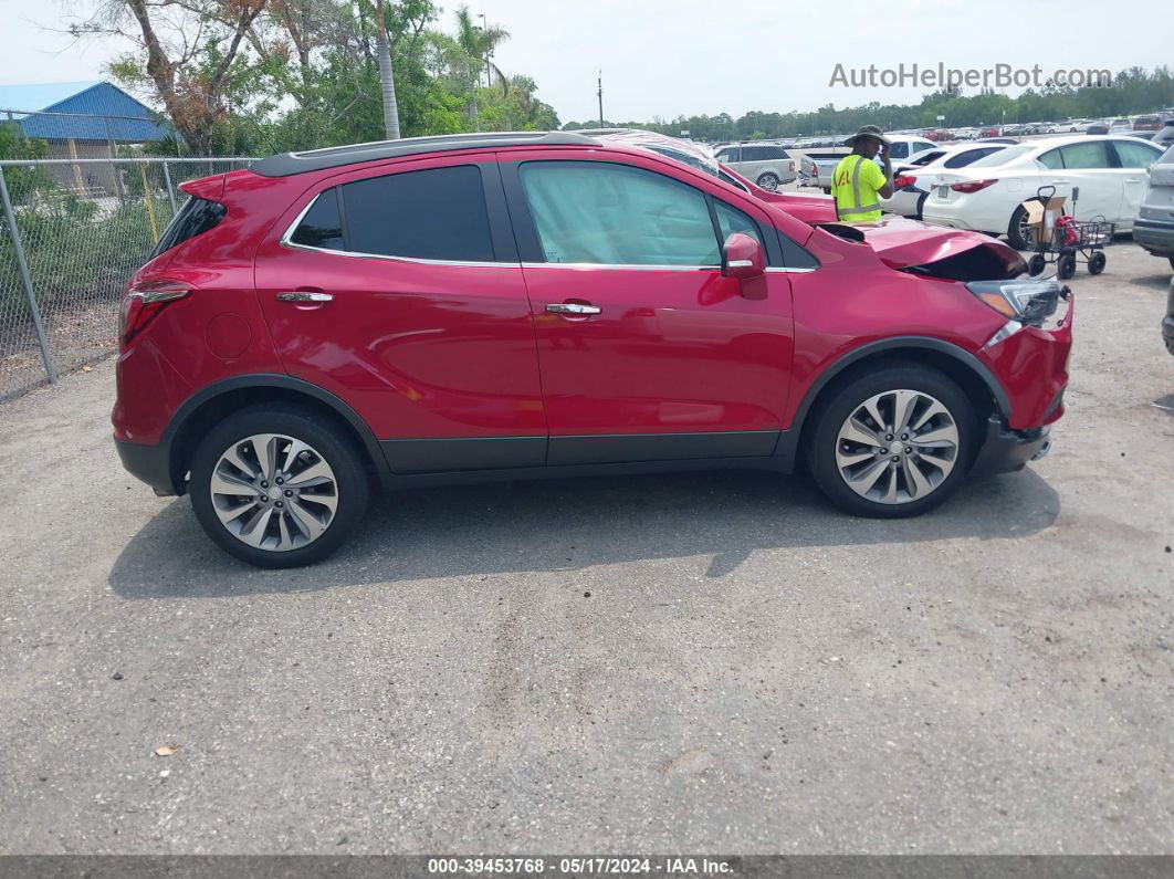 2019 Buick Encore Fwd Preferred Red vin: KL4CJASB2KB709836