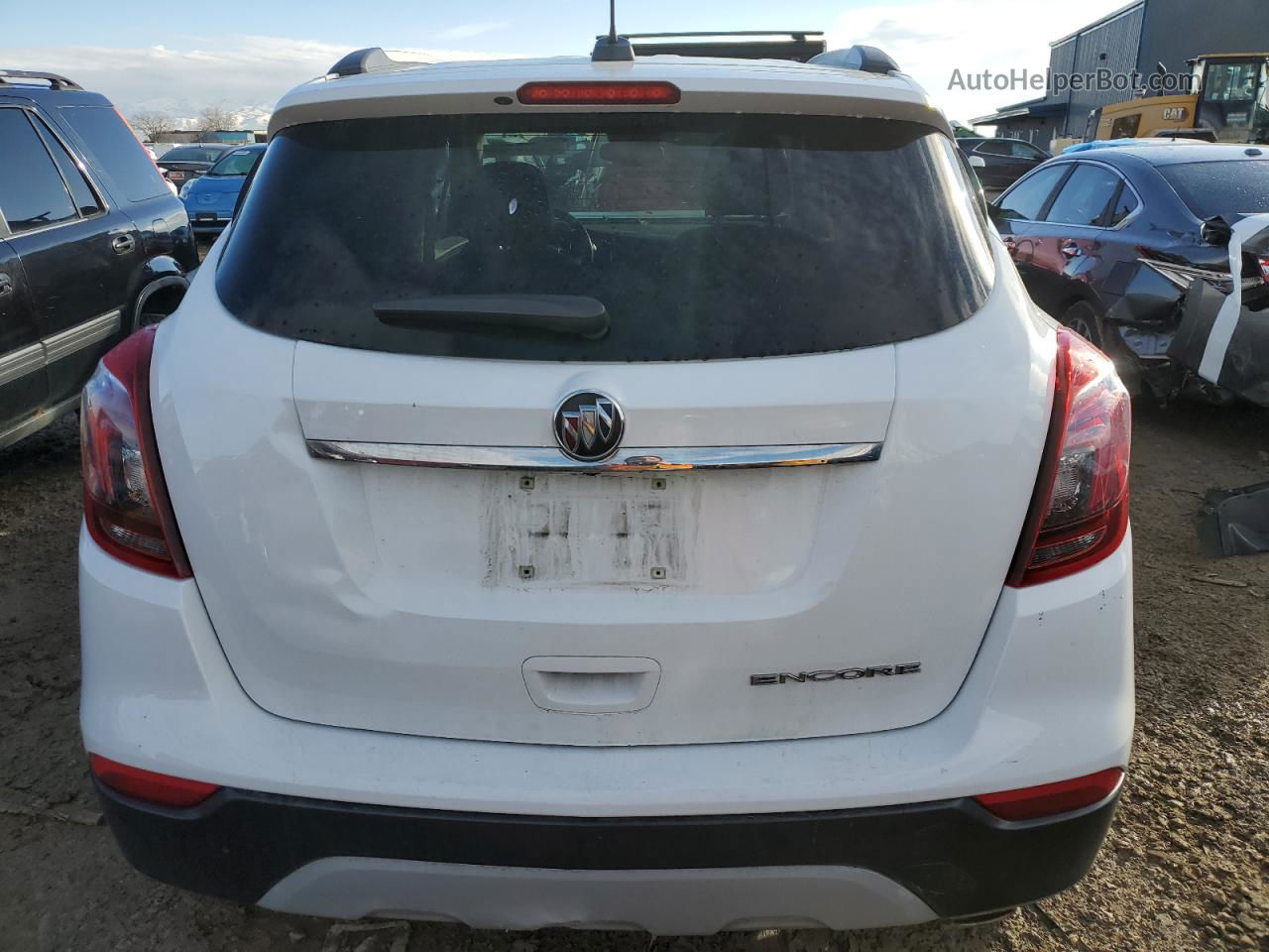 2019 Buick Encore Preferred White vin: KL4CJASB2KB710906