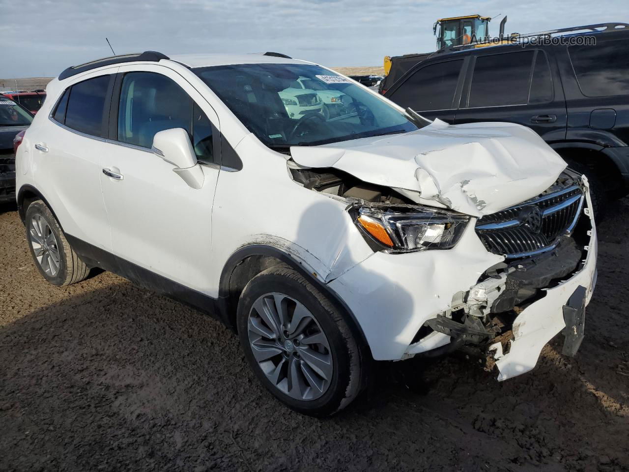 2019 Buick Encore Preferred Белый vin: KL4CJASB2KB710906