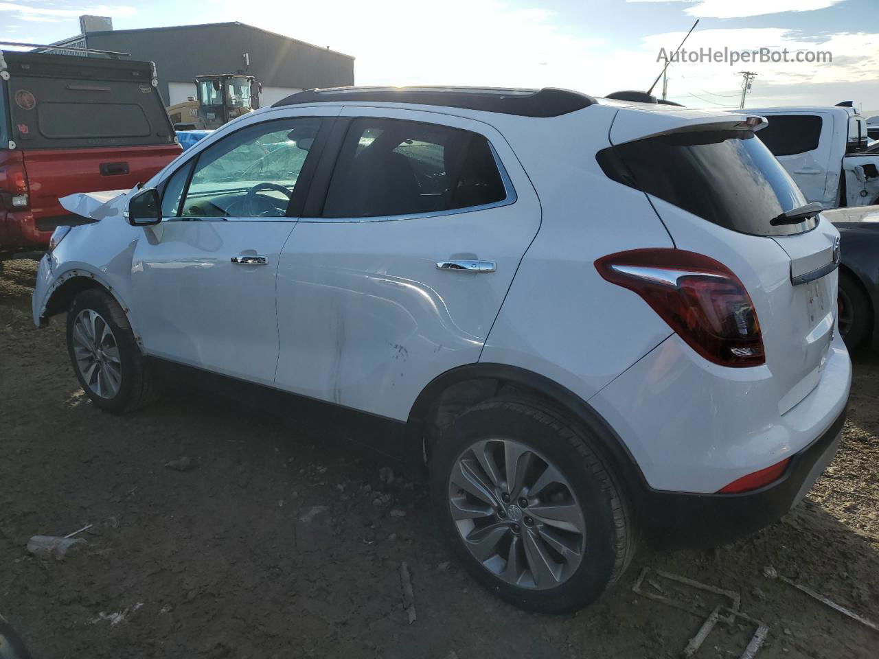 2019 Buick Encore Preferred White vin: KL4CJASB2KB710906