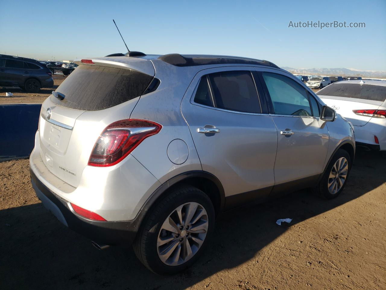 2019 Buick Encore Preferred Silver vin: KL4CJASB2KB713353