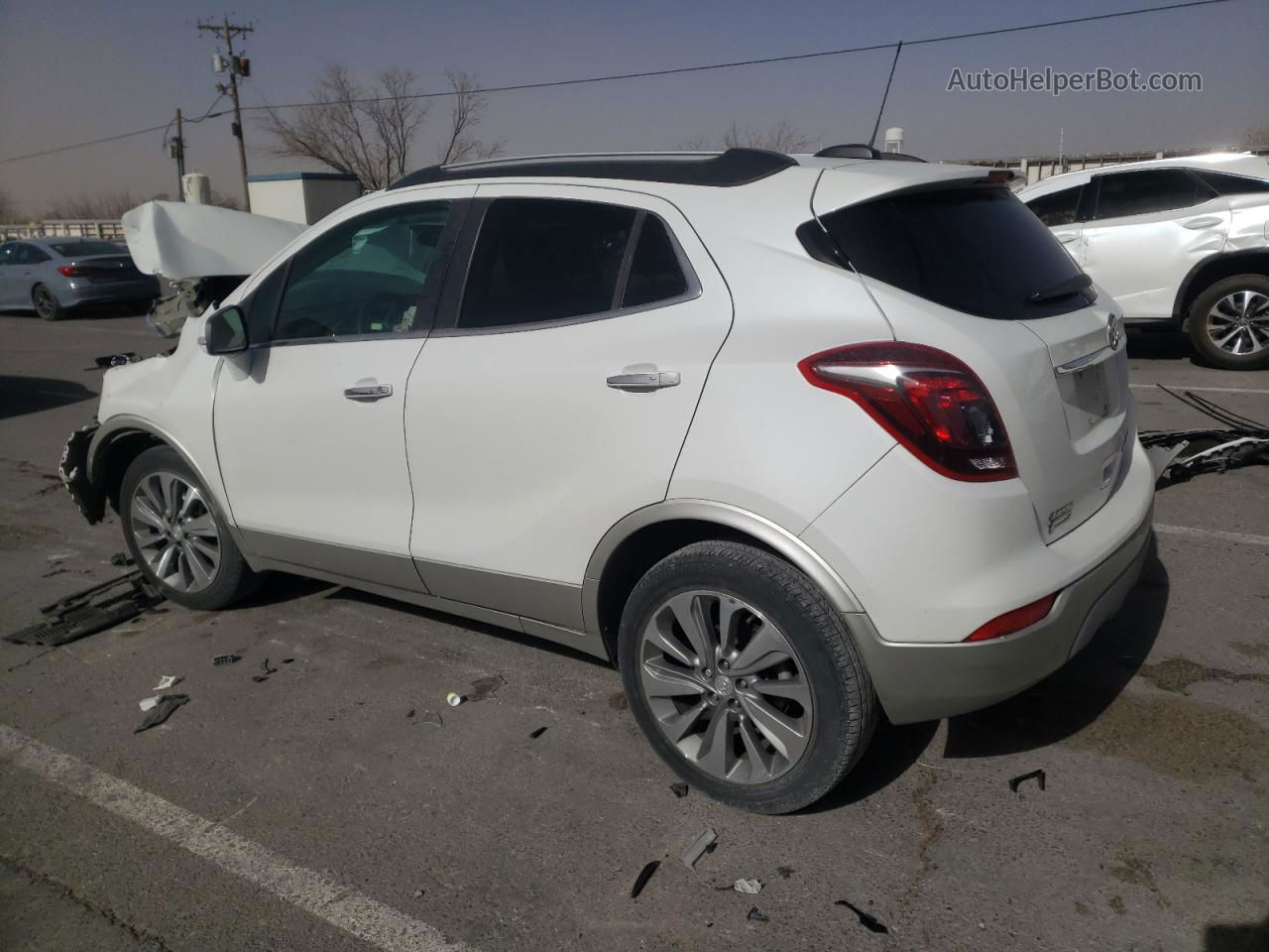 2019 Buick Encore Preferred White vin: KL4CJASB2KB713501