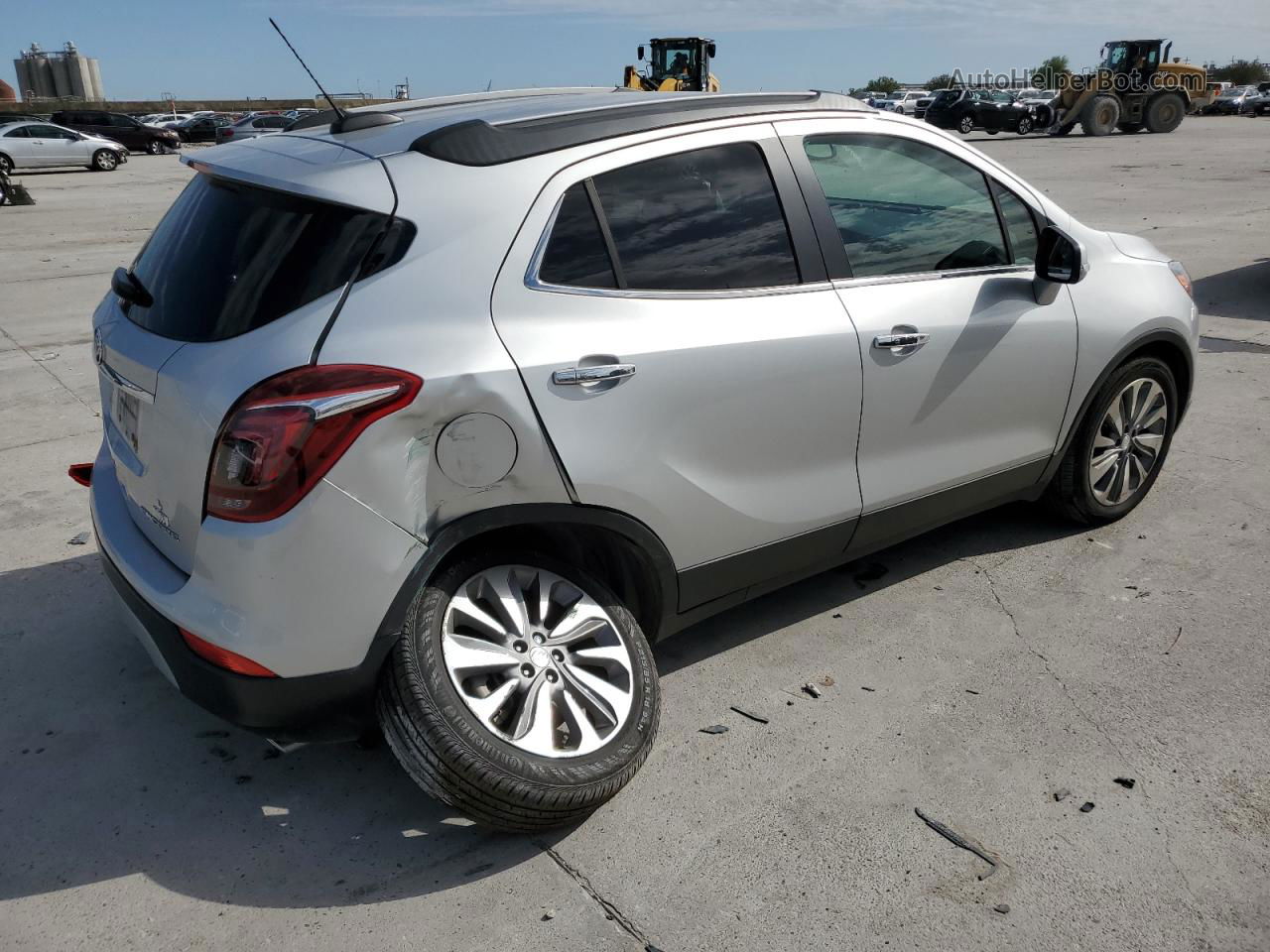 2019 Buick Encore Preferred Серебряный vin: KL4CJASB2KB717984