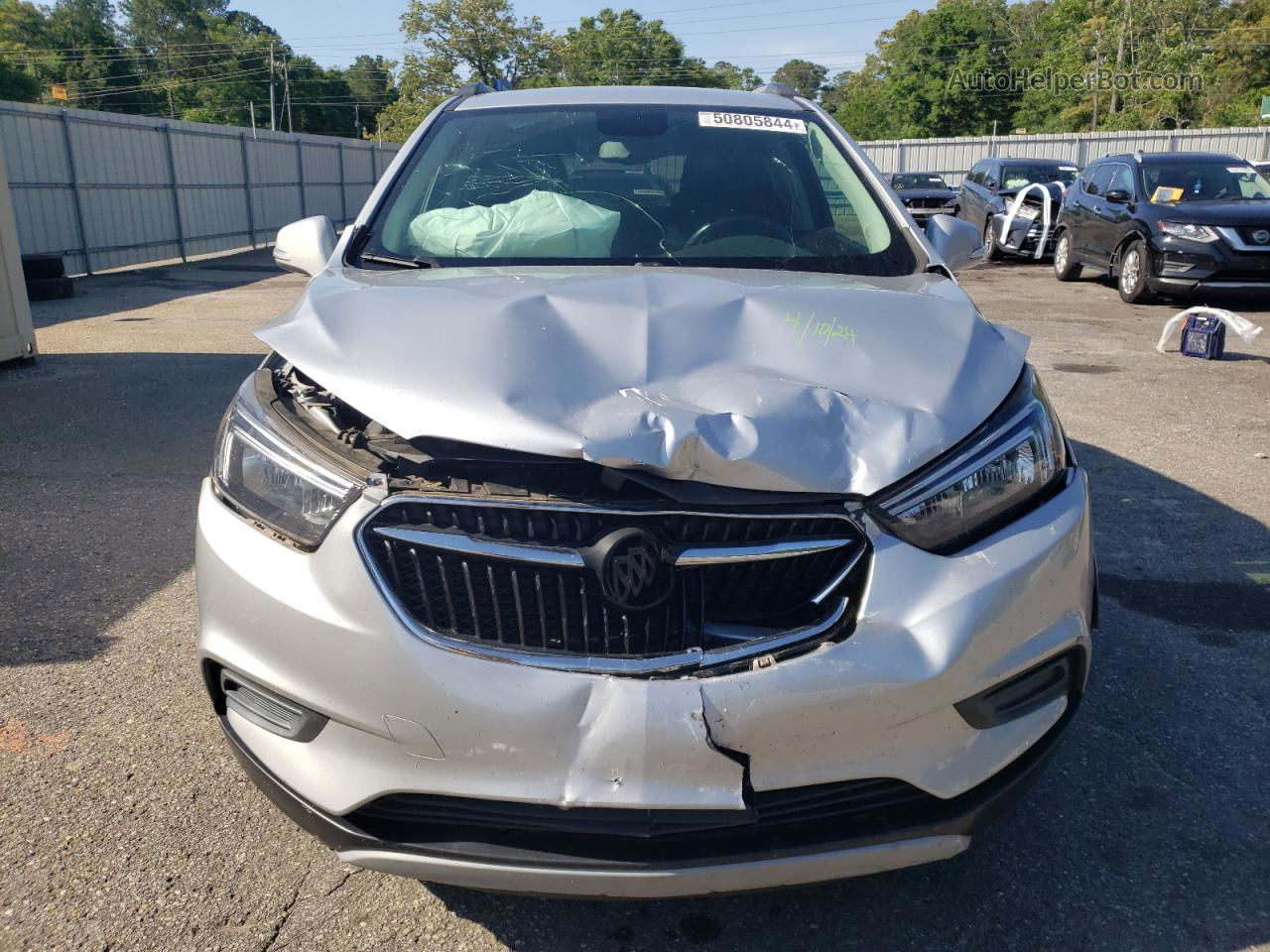 2019 Buick Encore Preferred Silver vin: KL4CJASB2KB718956