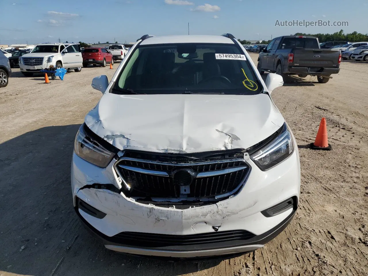 2019 Buick Encore Preferred Белый vin: KL4CJASB2KB774055