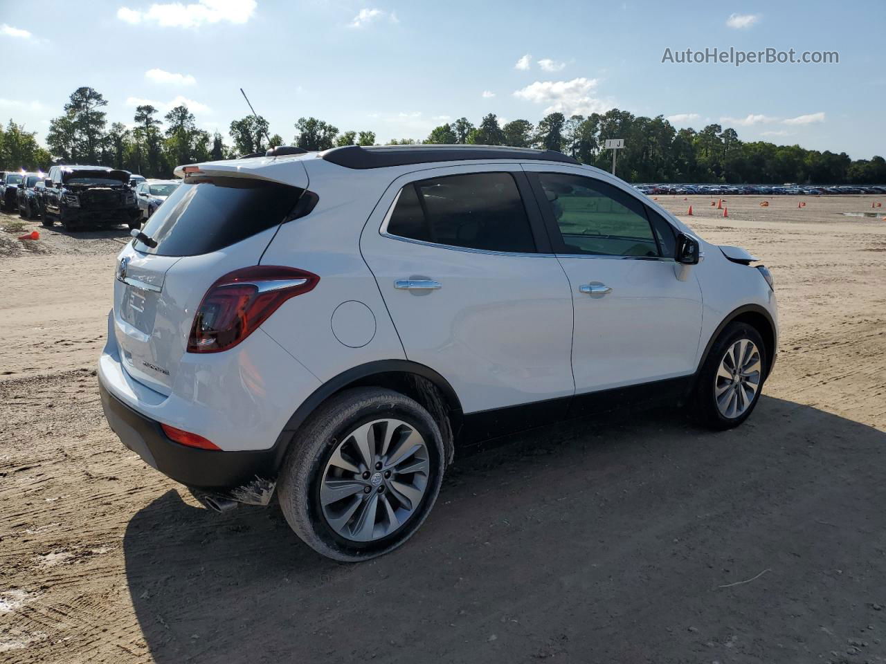 2019 Buick Encore Preferred Белый vin: KL4CJASB2KB774055