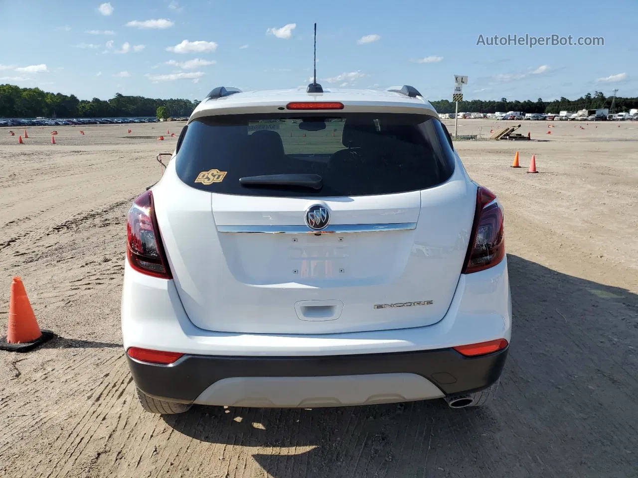 2019 Buick Encore Preferred Белый vin: KL4CJASB2KB774055