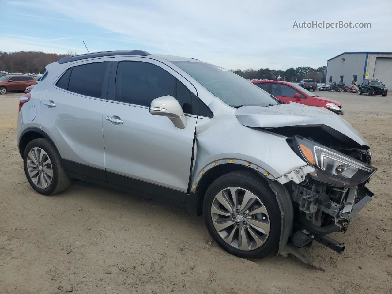 2019 Buick Encore Preferred Silver vin: KL4CJASB2KB777960