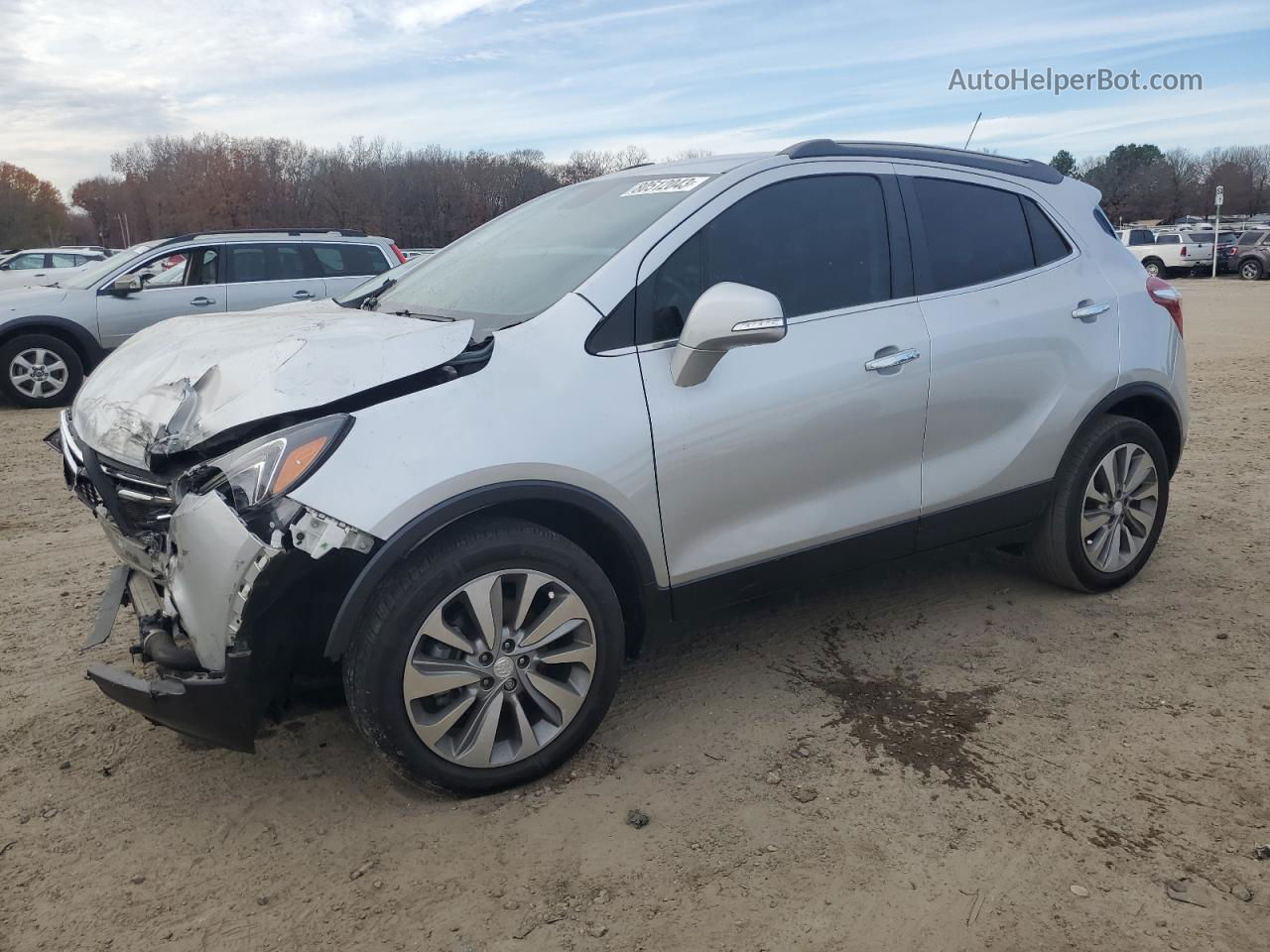 2019 Buick Encore Preferred Silver vin: KL4CJASB2KB777960