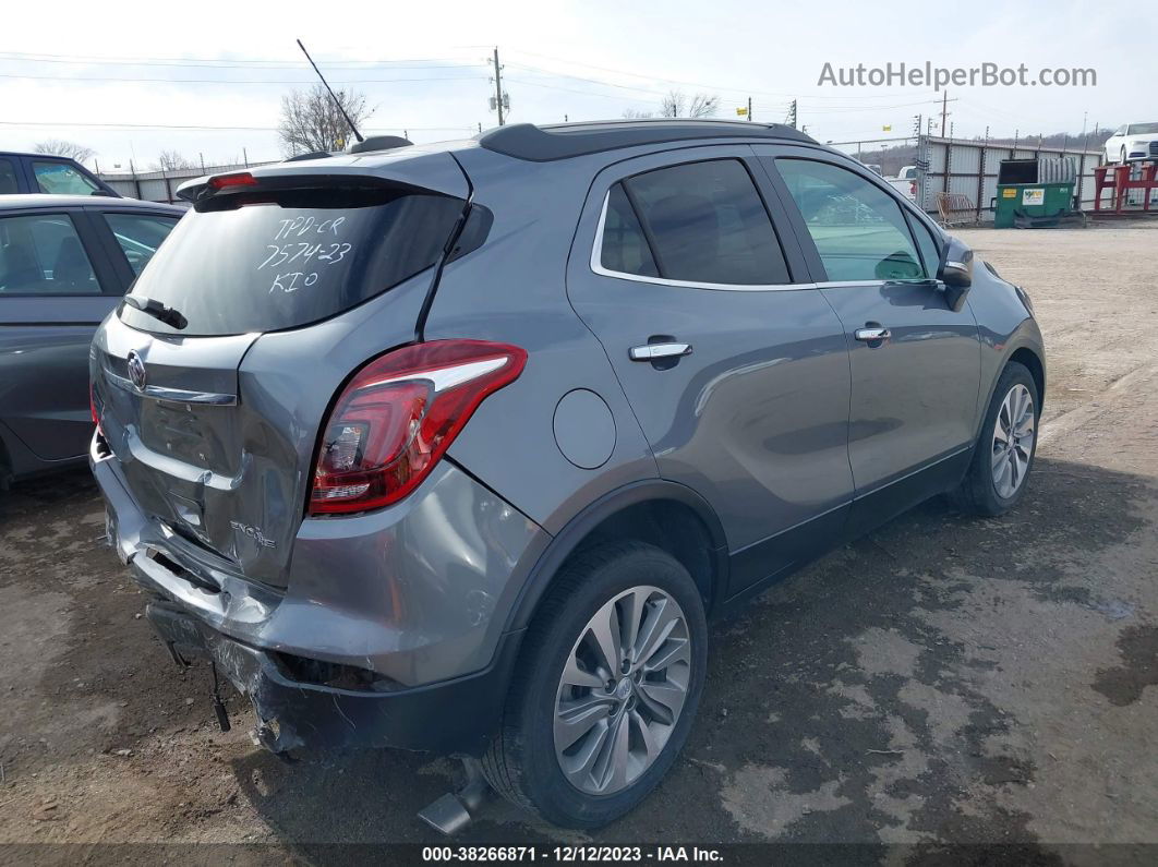 2019 Buick Encore Fwd Preferred Gray vin: KL4CJASB2KB792099