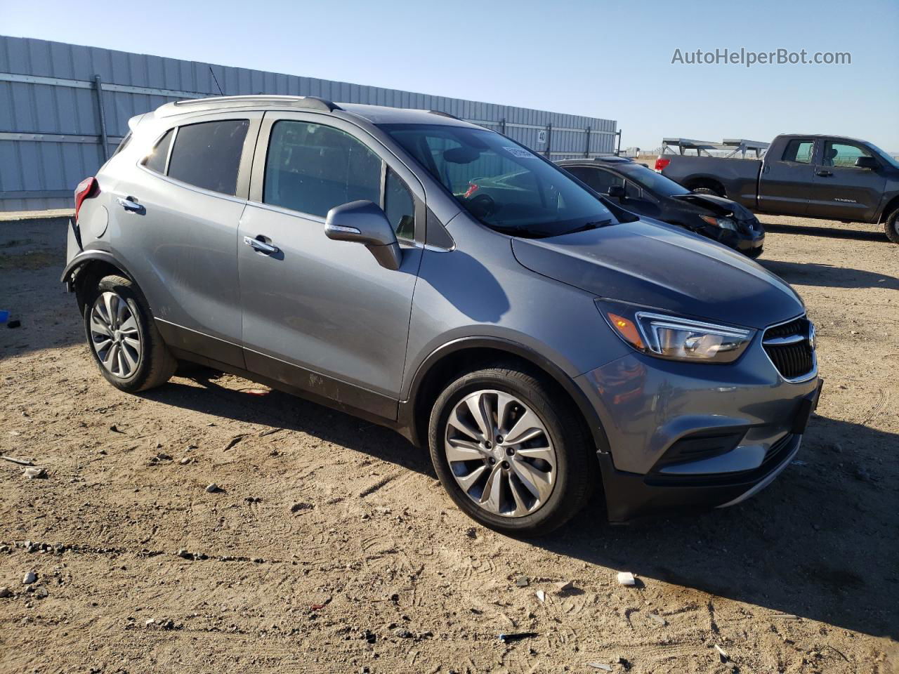 2019 Buick Encore Preferred Gray vin: KL4CJASB2KB853144