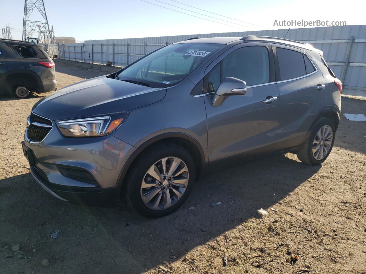 2019 Buick Encore Preferred Gray vin: KL4CJASB2KB853144