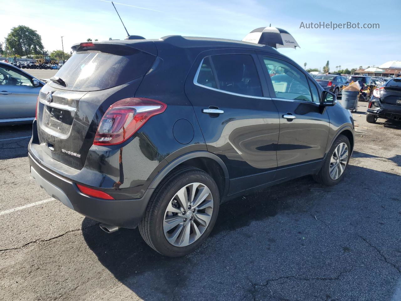 2019 Buick Encore Preferred White vin: KL4CJASB2KB857064