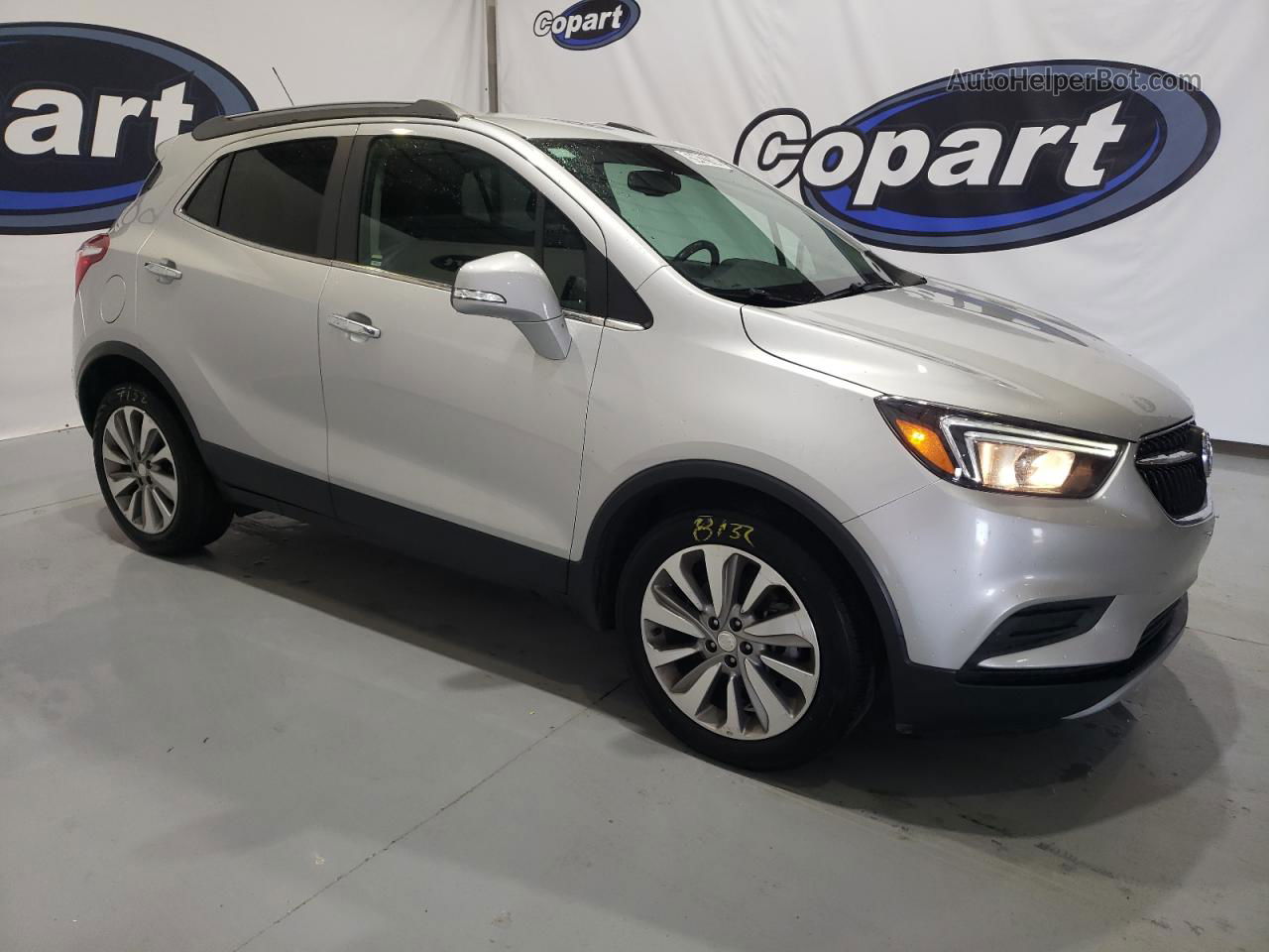 2019 Buick Encore Preferred Silver vin: KL4CJASB2KB888458