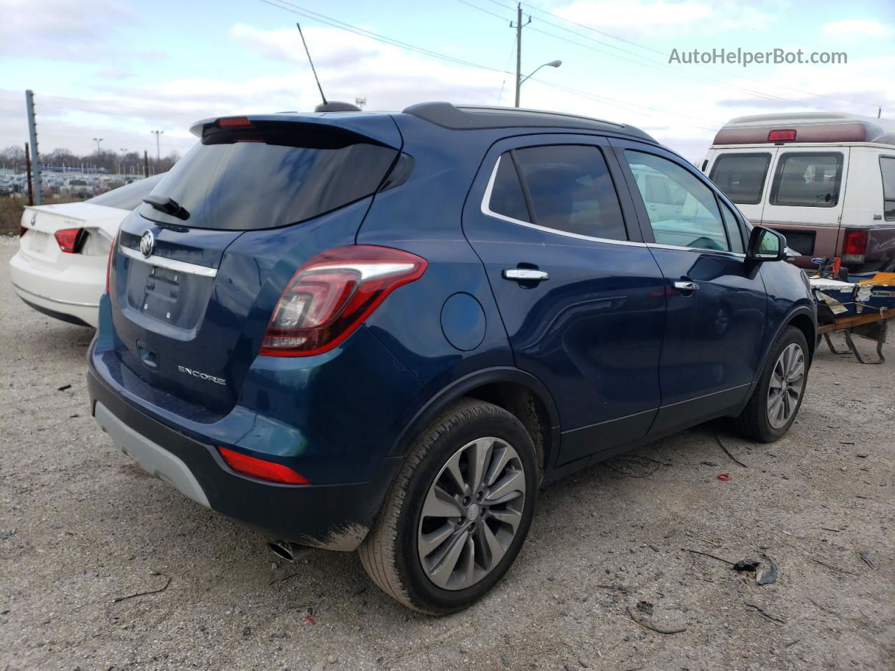 2019 Buick Encore Preferred Blue vin: KL4CJASB2KB920387